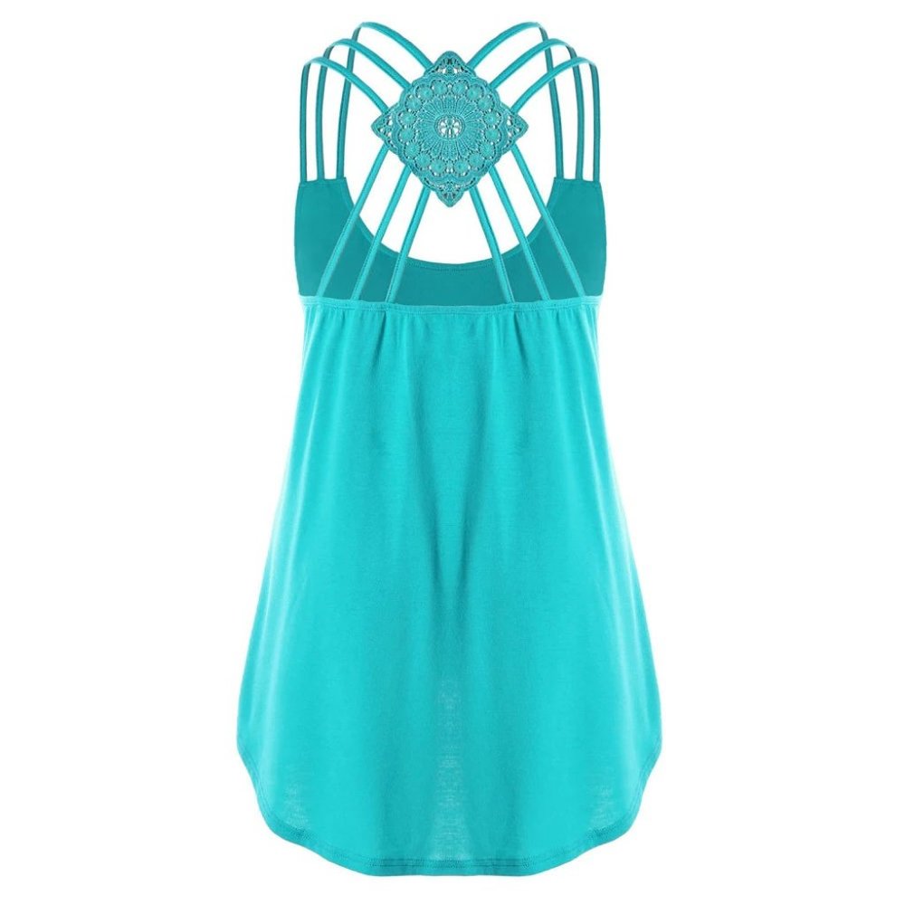 Woman's Sleeveless Camisole Tank Top